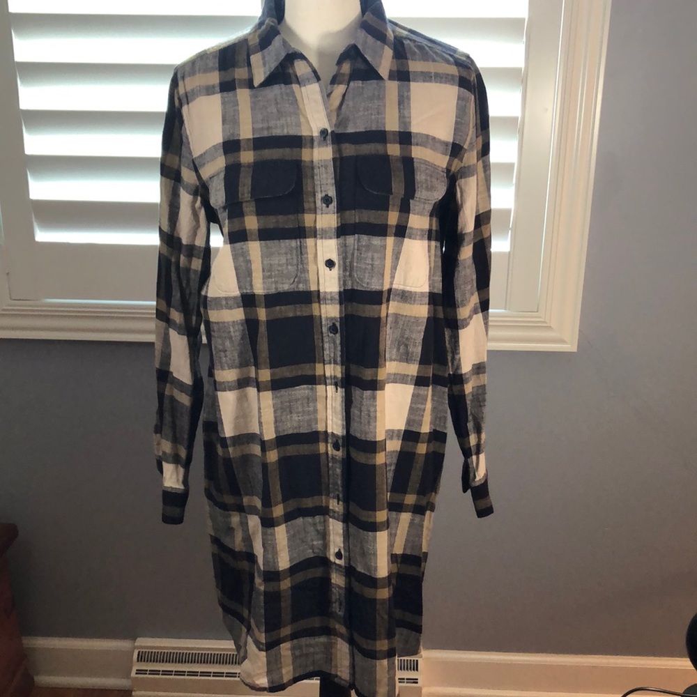 Loft cotton cargo look dress